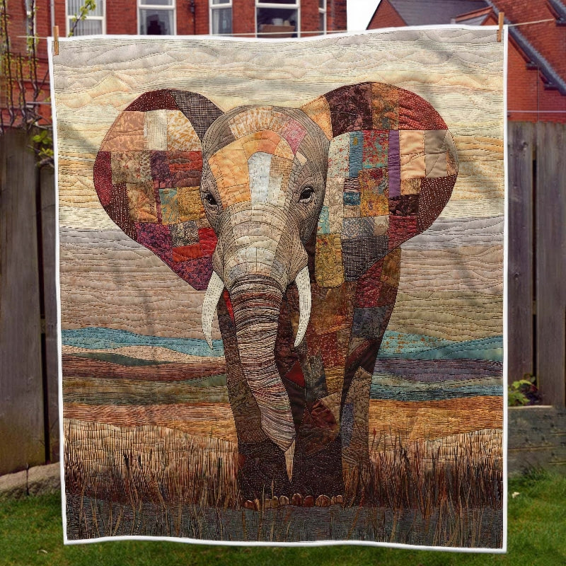 Stunning Elephant Blanket - H204 - Premium Blanket