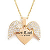 Be Kind...Of A Bi♥ch - Heart Locket Necklace