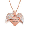 Be Kind...Of A Bi♥ch - Heart Locket Necklace