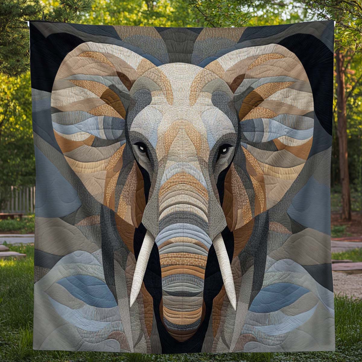 Stunning Elephant Blanket - H237 - Premium Blanket