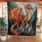 Frost Peak Dragon Blanket - H247 - Premium Blanket