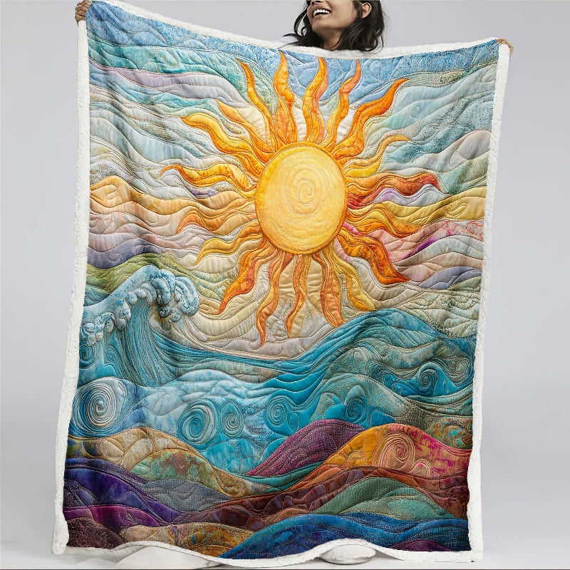 Sunburst Delight Blanket - H255 - Premium Blanket