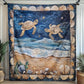 Marine Sea Turtles Blanket - H265 - Premium Blanket