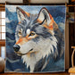Majestic Wolf Blanket - H274 - Premium Blanket