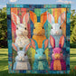 Colorful Bunnies Blanket - H289 - Premium Blanket