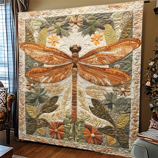 Vintage Dragonfly Dream Blanket - H291 - Premium Blanket
