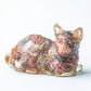Handmade Natural Crystal Gemstone Lying Cat