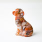 Handmade Natural Crystal Gemstone Sitting Dog