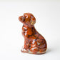 Handmade Natural Crystal Gemstone Sitting Dog