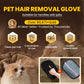 Pet Hair Remover Electrostatic Gloves - Suitable For Families With Pets