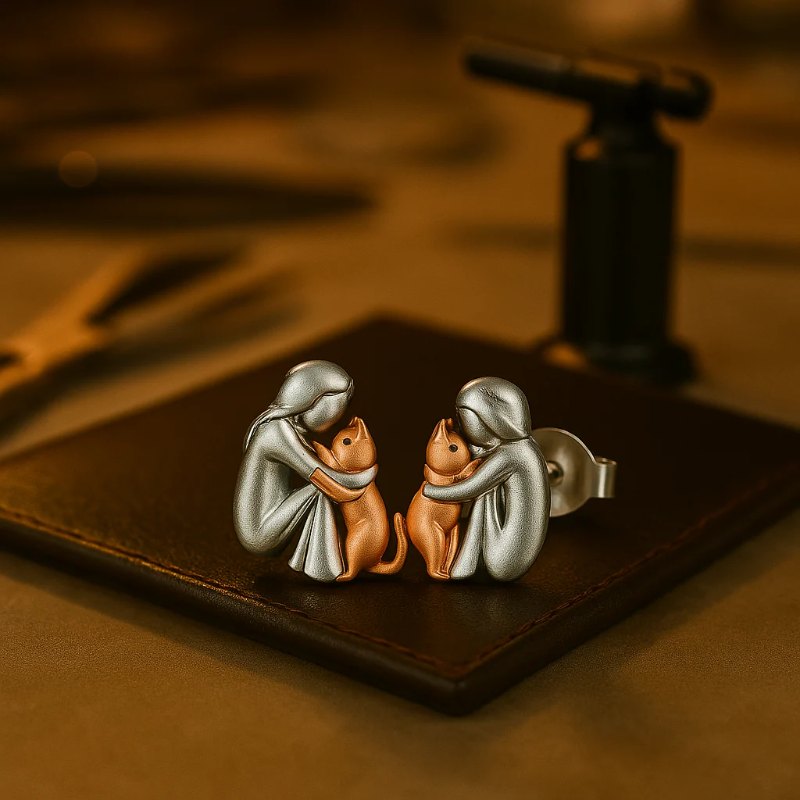 Cat Hug Jewelry