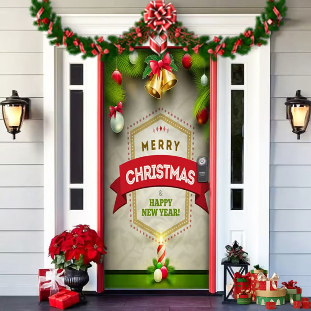 Christmas Front Door Decoration - Merry Christmas - H530