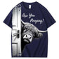 Funny Highland Cow "Are You Pooping?" Short Sleeve T-shirt