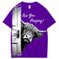 Funny Highland Cow "Are You Pooping?" Short Sleeve T-shirt