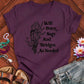 Will Burn Sage And Bridges As Needed - Funny Spiritual Boundaries Tee