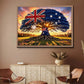 Patriotic Australian Flag Tree Jigsaw Puzzle 1000-Piece