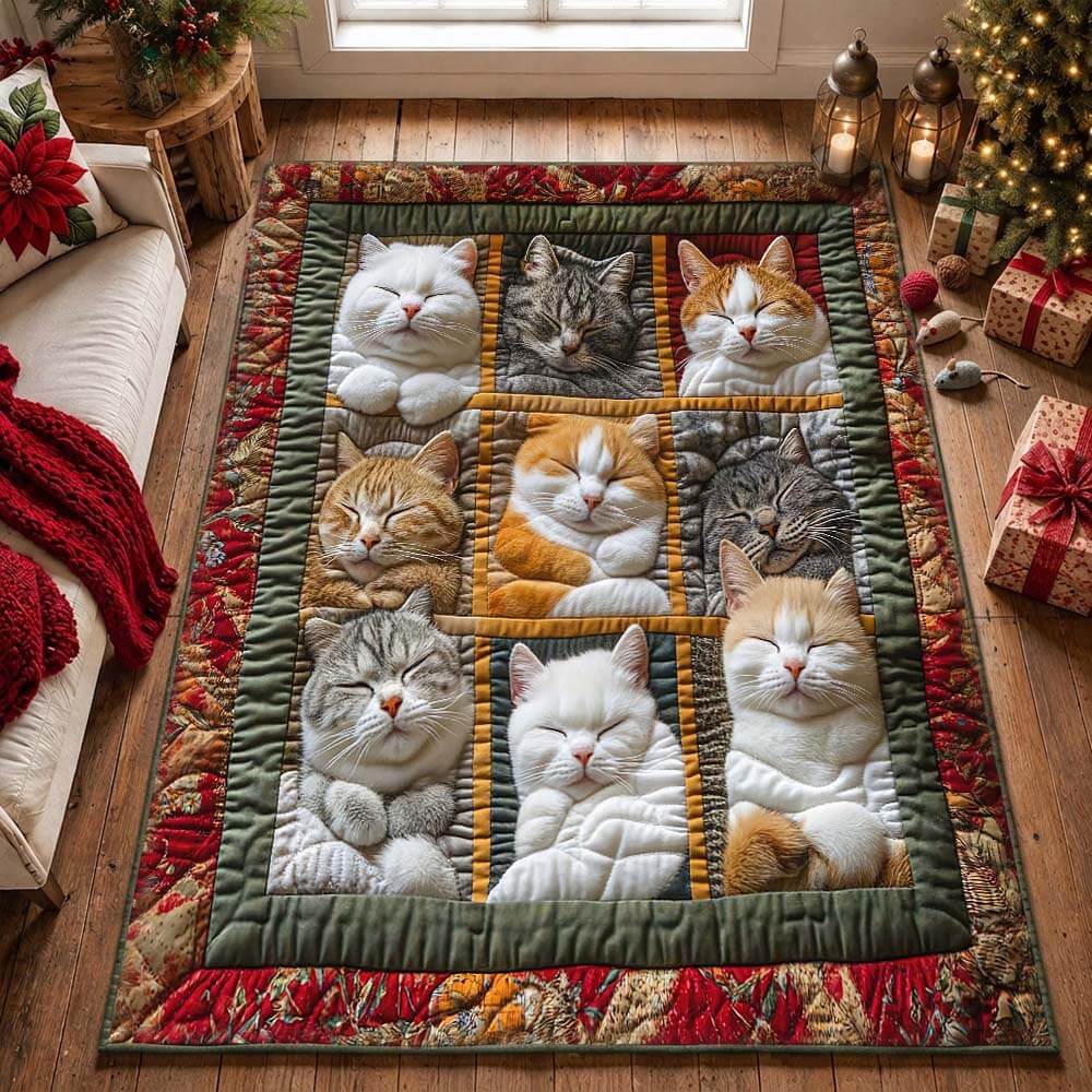 Sleeping Cat Rug- H740