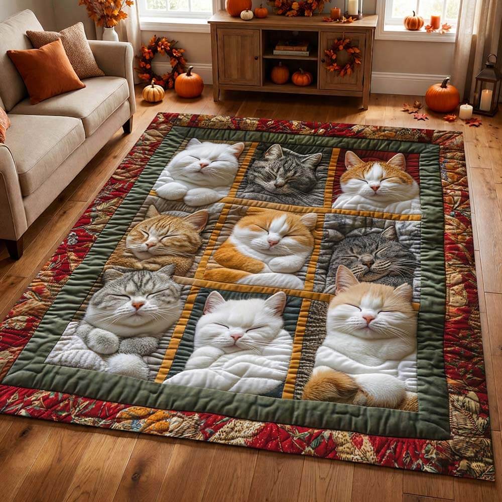 Sleeping Cat Rug- H740