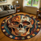 Mystique Skull Round Rug - H744