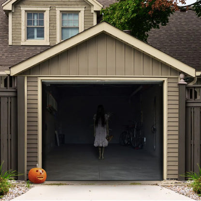 Possessed Girl Halloween Garage Door Covers HC005