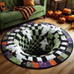 Halloween Haunted Ghost Vortex 3D Illusion Round Area Rug - H730