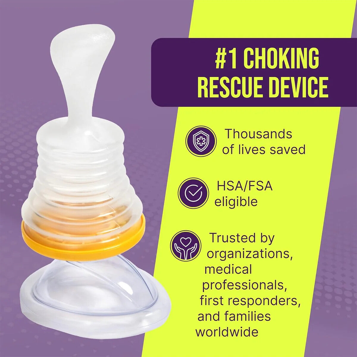 Portable Airway Suction Device Travel Kit - Emergency Anti-Choking Tool for Adults & Kids
