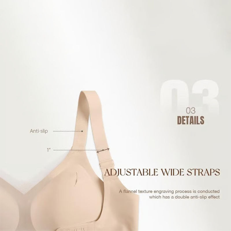 Women Wireless V-Neck Mesh Bralette