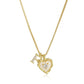 Initial Heart Necklace