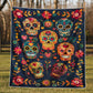 Candy Skull Blanket - J078 - Premium Blanket