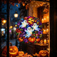 Halloween Cute Ghost Pumpkin- Acrylic Suncatcher
