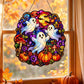 Halloween Cute Ghost Pumpkin- Acrylic Suncatcher