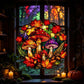 Autumn Mushroom Pumpkin  - Acrylic Suncatcher