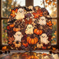 Halloween Ghost Pumpkin  - Acrylic Suncatcher