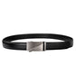 Leather Ratchet Belt With Adjustable Buckle - LR006