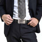 Leather Ratchet Belt With Adjustable Buckle - LR006