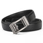 Leather Ratchet Belt With Adjustable Buckle - LR009