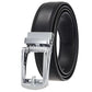 Leather Ratchet Belt With Adjustable Buckle - LR010