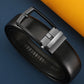 Leather Ratchet Belt With Adjustable Buckle - LR011