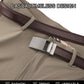 Leather Ratchet Belt With Adjustable Buckle - LR012
