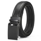 Leather Ratchet Belt With Adjustable Buckle - LR012