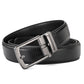 Leather Ratchet Belt With Adjustable Buckle - LR013