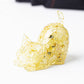 Handmade Natural Crystal Gemstone Cat with Raised Tail