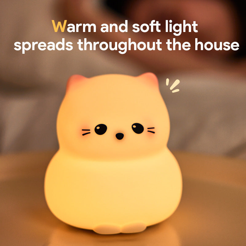 Animal Silicone Soft Night Lights with Touch Sensor