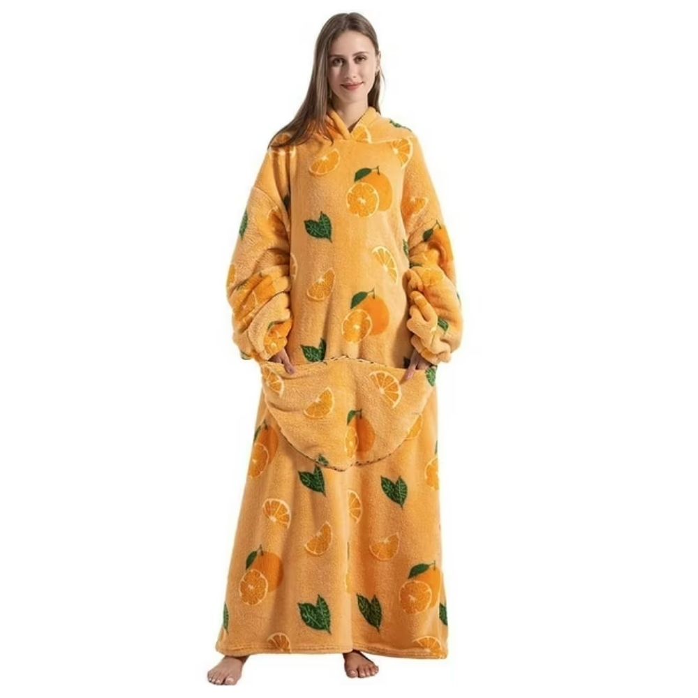 Oversized Wearable Hoodie Blanket – Citrus Junos