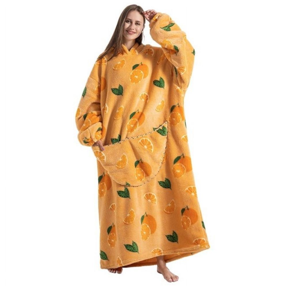 Oversized Wearable Hoodie Blanket – Citrus Junos