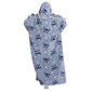 Oversized Wearable Hoodie Blanket – Gray Raccoon
