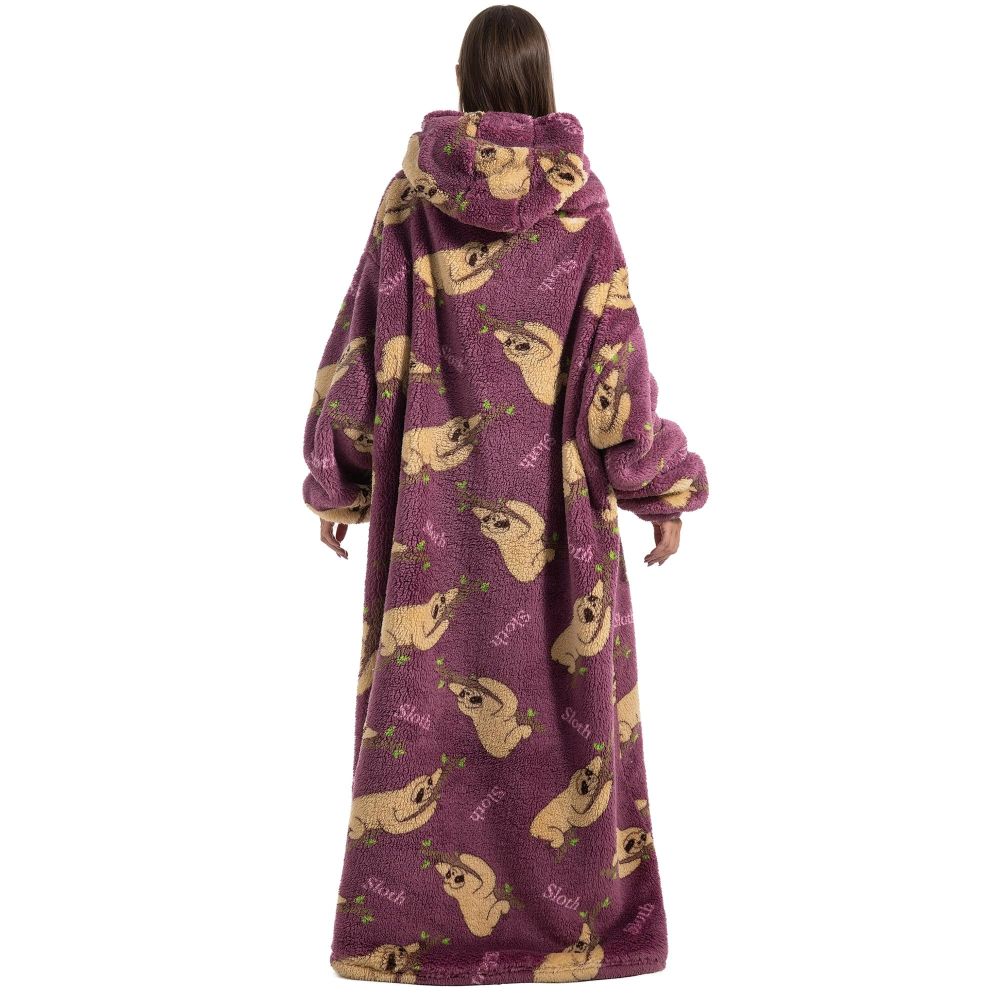 Oversized Hoodie Blanket – Cozy Wearable Blanket Sweatshirt With Pocket