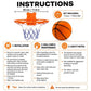 Quiet Indoor Basketball Set