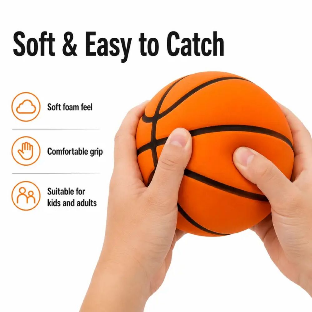 Quiet Indoor Basketball Set