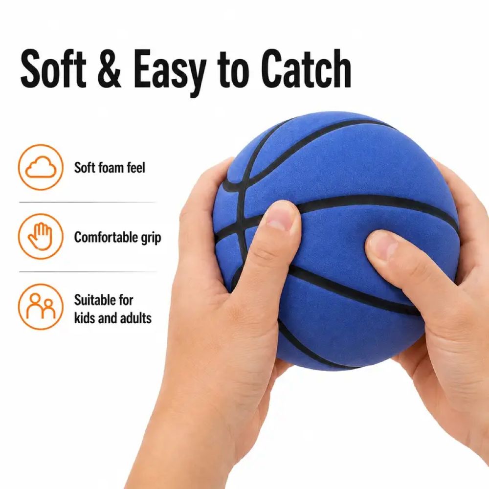 Quiet Indoor Basketball Set